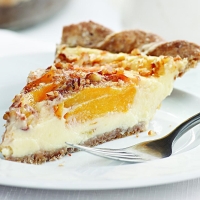 Peach Custard Pie Recipe | EatingWell image