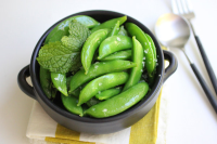 Buttered Green Sugar Snap Peas Recipe - NYT Cooking image