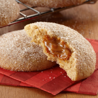 Sweet & Salty Dulce De Leche Cookies Recipe | Land O’Lakes image
