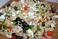 Greek-Style Chicken Pasta Salad Recipe - Food.com image