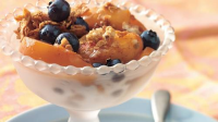 Peach and Blueberry Crisp with Crunchy Topping Recipe ... image