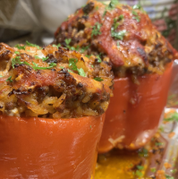 Stuffed Red Peppers Recipe | Allrecipes image