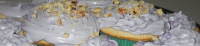 White Cakes w/ Purple Espresso Frosting Recipe by Tanya ... image