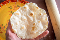 Flour Tortillas Made With Bacon Fat | Mexican Please image