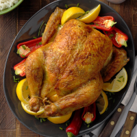 Curry-Rubbed Roast Chicken Recipe: How to Make It image