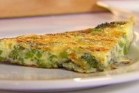 Broccoli and Cheddar Frittata Recipe | Ellie Krieger ... image