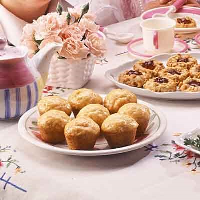 Mini Honey Muffins Recipe | Land O’Lakes image