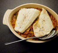 Cod and Chorizo in tomato sauce | BBC Good Food image
