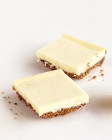 Ginger Cheesecake Bars Recipe | Martha Stewart image