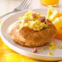 Ham & Egg Brunch Puffs Recipe: How to Make It image