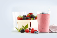 Mixed Berry Smoothie with Ginger Recipe | Driscoll's image