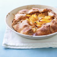 Rustic Peach Tart Recipe | MyRecipes image