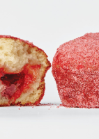 Strawberry Doughnut Muffins Recipe | Bon Appétit image
