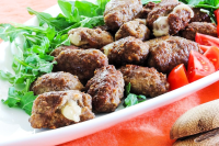 Delicious Mozzarella Stuffed Meatballs Recipe - Nonna Box image