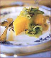 Cool Pineapple and Kiwi Dessert Recipe - Pilar Huguet ... image
