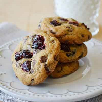 Cranberry Chocolate Chip Cookies Recipe | Land O’Lakes image