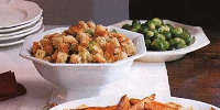 Herbed Bread Stuffing Recipe | Epicurious image