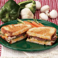 Contest-Winning Grilled Roast Beef Sandwiches Recipe: How ... image