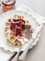 Maple Belgian Waffles Recipe - Country Living image
