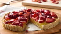 Lemon and Strawberry Tart Recipe - Pillsbury.com image