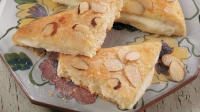 Almond-Cream Cheese Triangles Recipe - BettyCrocker.com image