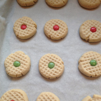 Three Ingredient Peanut Butter Cookies Recipe | Allrecipes image