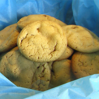 Caramel Nougat Bar Peanut Butter Cookies Recipe | Allrecipes image
