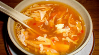 Hot and Sour Soup Recipe - Spicy Chicken Soup image