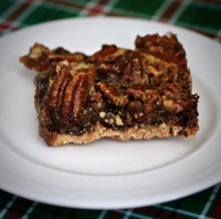 Chocolate Pecan Pie Bars Recipe | Allrecipes image