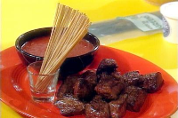Steak Bites with Bloody Mary Dipping Sauce Recipe ... image