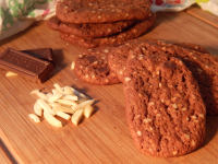 Chocolate Almond Freezer Cookies Recipe | Allrecipes image