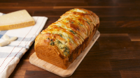 Best Spinach Artichoke Pull-Apart Bread Recipe - How to ... image