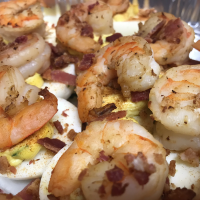 DEVILED EGGS WITH SHRIMP AND BACON RECIPES