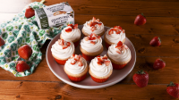 Best Strawberry Shortcake Cupcakes - How To Make ... image