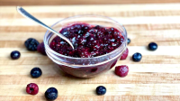 Easy Mixed Berry Cake Filling With Frozen Berries ... image