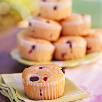 Polka-Dot Angel Cupcakes Recipe | EatingWell image