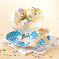 Vanilla Ice Cream Recipe Recipe | MyRecipes image