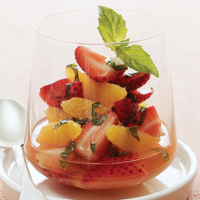 Strawberry-Orange Salad Recipe | MyRecipes image