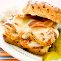 Texas-Sized BBQ Chicken and Cheddar Sandwiches | Cook's ... image