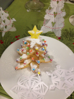 Christmas Tree Cookie Stack Recipe | Allrecipes image
