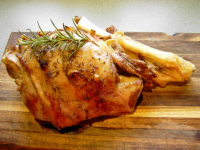 Leg of Lamb with Garlic Sauce Recipe - Food.com image