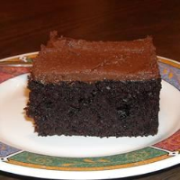 Black Chocolate Cake Recipe | Allrecipes image