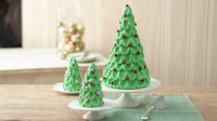 Christmas Tree Cake with Mini Trees Recipe - BettyCrocker.com image