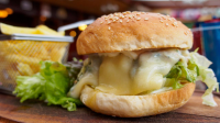 Swiss Cheese Burgers With Horseradish Ranch Sauce | Recipe ... image