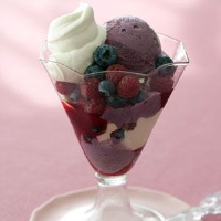 Blueberry Ice Cream Parfaits - Woman's Day image