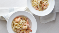 Shrimp Alfredo Recipe | Martha Stewart image