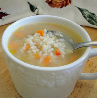RICE AND VEGETABLE SOUP RECIPE RECIPES