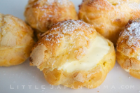 Japanese Crispy Cream Puff Shells (Shu Cream) Recipe ... image