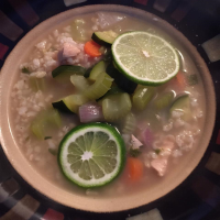 Hearty Chicken and Rice Soup Recipe | Allrecipes image