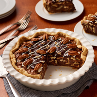 Fisher Nuts | Recipe | Pecan Brownie Pie image
